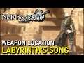 Nier Replicant 2021 LABYRINTH'S SONG Weapon Location (Disturbing the Sleep of Kings Side Quest)