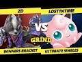 Smash Ultimate Tournament - ZD (Wolf) Vs. Lost1ntime (Jigglypuff) - The Grind 85 SSBU Winners Top 48