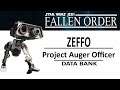 Star Wars Jedi Fallen Order | Project Auger Officer Data Bank