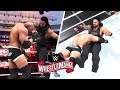 WWE 2K20: Roman Reigns vs Goldberg | Wrestlemania 36 - Prediction Highlights