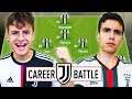 ⚔️1 VS 1 CAREER BATTLE CHALLENGE ZW VS TALOX con la JUVENTUS! FIFA19 ⚽️