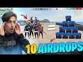 10 AirDrops in Factory Roof must watch - Garena Free Fire