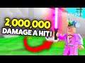 2,000,000 DAMAGE LIGHTSABER! - Roblox Saber Simulator NEW UPDATE (OP Weapons And Gear UP Fast)