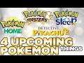 4 NEW Pokemon Games/Services Announced Today