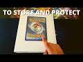 How you can store and protect your Pokémon TCG Collection(Ring Binder)Cheap but secured alternative!
