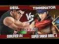 DeSL (Little Mac) vs. Timminator (Ike/Mac) - Super Smash Bros 4 Wii U - Qualifier #4 - CoD II