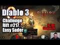 [Diablo 3] Challenge Rift #217 LoD Crusader Blessed Shield / Easy (Season 24)