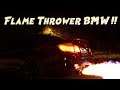 Flame Thrower BMW M5 in Bangalore !!