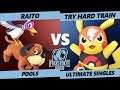 Frostbite 2020 SSBU Pools - TG | Raito (Duck Hunt) Vs. Try Hard Train (Pikachu) Ultimate Singles
