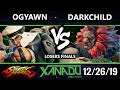 F@X 334 SFV - ogyawn (Rashid) Vs. Darkchild (Akuma) Street Fighter V Losers Finals