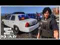 GTA 5 Cop Roleplay - Car Thieves Crash Police Bait Car | RedlineDOJ Eᴘ.13