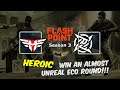 Heroic тащат практически нереальный экономический раунд против девайсов, Heroic vs NIP, Flashpoint 3