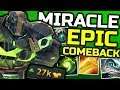 HOW TO COMEBACK IN A TURBO MATCH BY LIQUID.MIRACLE- 7.22 Dota 2