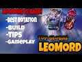 LEOMORD IS BACK IN META!! Best Build 2021 | TOP GLOBAL GAMEPLAY LEOMORD~ MLBB