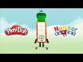 Making Numberblocks 14 With Play Doh How To Make Numberblocks With Play Doh Numberblocks Adventure