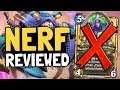 NERF to Reckless Experimenter & SN1P-SN4P Combo Reviewed! - Hearthstone