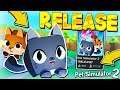 PET SIMULATOR 2 RELEASE! UNLOCKING EVERYTHING + GIVEAWAYS! Roblox