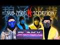 Scorpion & Sub-Zero React to: Sub-Zero VS Scorpion by Blinky500 | MK11 PARODY!