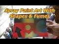 Spray Paint Art Loaded With Nifty Shapes