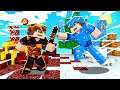USING FIRE ARMOR vs ICE ARMOR (Minecraft for Loot)