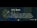 Zora Spear | Respawn Location | Zelda BOTW