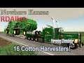 3300 Acres 16 John Deere Cotton Harvesters | Nowhere Kansas | Farming Simulator 19