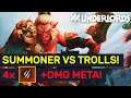 4 Savage Is the NEW META?  Summoner & Troll Build!  | Dota Underlords