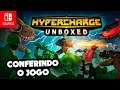 Conferindo o jogo HYPERCHARGE: Unboxed junto com Bate Papo Nintendo