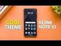 Cool Theme On Redmi Note 10/Pro In MIUI 12.5 - Theme Name ( Soft Blue ) #shorts