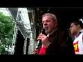 Discurso de Lula no 1º de maio da CUT   Dia do Trabalho