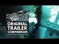 Final Fantasy 7 Remake | Original Trailer Gameplay Comparison - 2015 vs. 2020