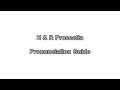 "Hobby" - H & R Proscetta Pronunciation Guide Volume One Selected Choices
