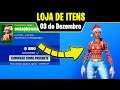 LOJA DE ITENS *VOLTOU* SKIN "OPERAÇÕES NATALINAS" (03 de Dezembro) - Fortnite Battle Royale