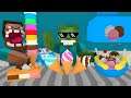 Monster School: WORK AT ICE CREAM CONE PLACE! - Minecraft Animation