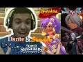 My SAD Reaction to Dante & SUPRISE Reactionto SHANTAE in Smash (Poor Dante)