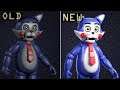 Old VS. NEW Animatronics in Five Nights at Candy's Remastered