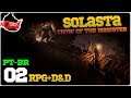 Solasta - Crow of the Magister #02 "Escape de Arãnhas" Gameplay em Português PT-BR