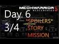*SPOILER* Mechwarrior 5 Day 6 3/4 | Story Mission