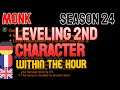 Step by step second Monk leveling guide - level 1 to 70 after less than an hour