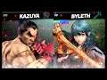 Super Smash Bros Ultimate Amiibo Fights – Kazuya & Co #262 Kazuya vs Byleth