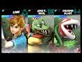 Super Smash Bros Ultimate Amiibo Fights – Request #20304 Link vs K Rool vs Piranha Plant