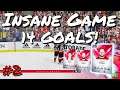 14 GOALS SCORED! RIDICILOUS GAME! - COYOTES THEME TEAM #2 - NHL 20 ULTIMATE TEAM GAMEPLAY