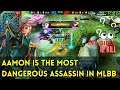 Aamon Is The Most Dangerous  Assassin In MLBB  🔥 | New Hero Aamon Gameplay | White Wolf BD