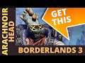 Arachnoir Head Shift Code for Borderlands 3