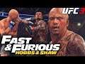 EA UFC 3: Fast & Furious Presents Hobbs & Shaw! Heavy Knockouts! UFC 3 Online Gameplay