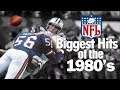Greatest NFL Big Hits of the 1980's (Actual Broadcast Footage)