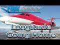 Microsoft Flight Simulator | Cessna Citation Longitude | Going Home