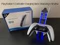 PlayStation 5 Controller Charging Station with LED Light Review