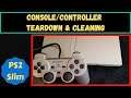 PS2 Slim Console/Controller Teardown & Cleaning