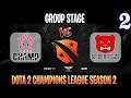 PuckChamp vs Spigzs Game 2 | Bo3 | Group Stage Dota 2 Champions League 2021 Season 2